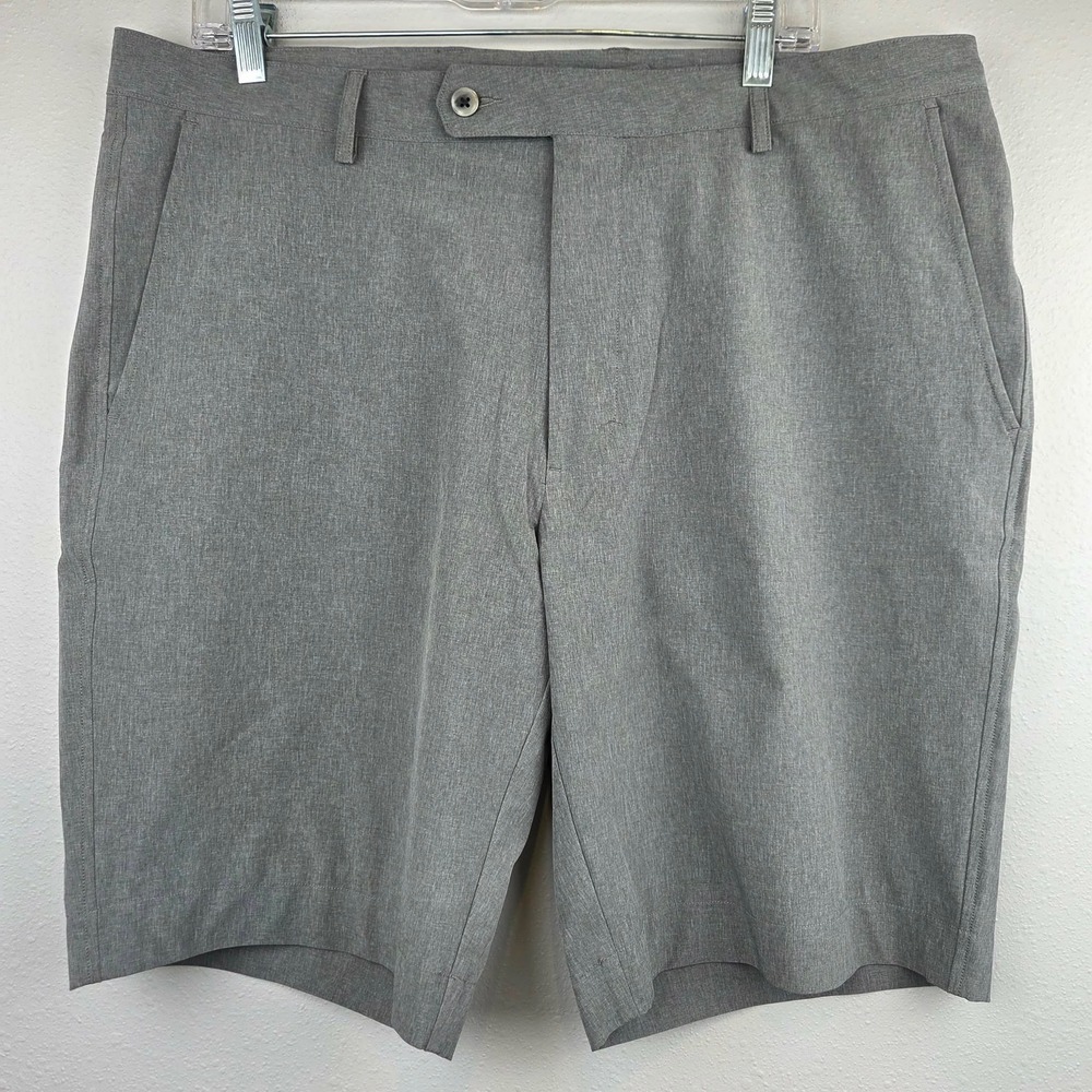 Fairway & Greene F&G Larson Tech Mens‎ Grey Golf Performance Shorts Size 36